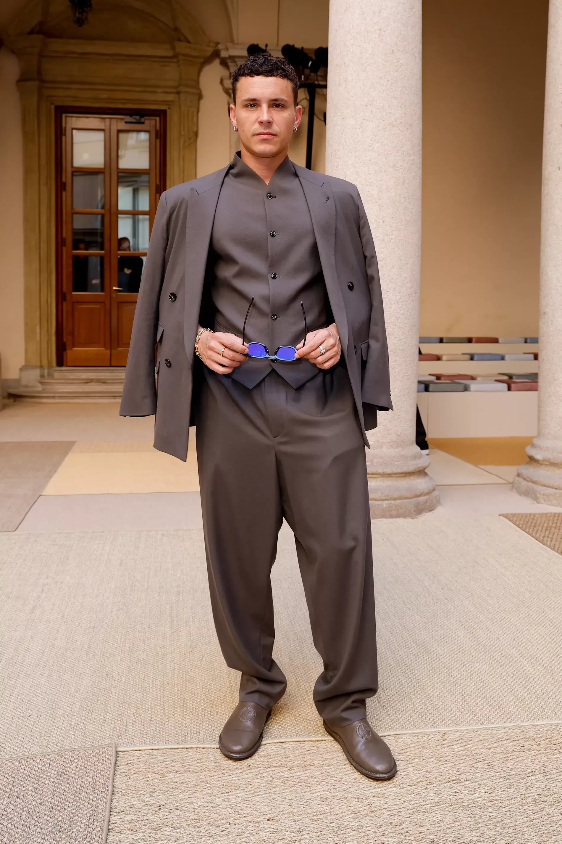 Celebrity Sightings Men’s Spring 2027 Aron Piper