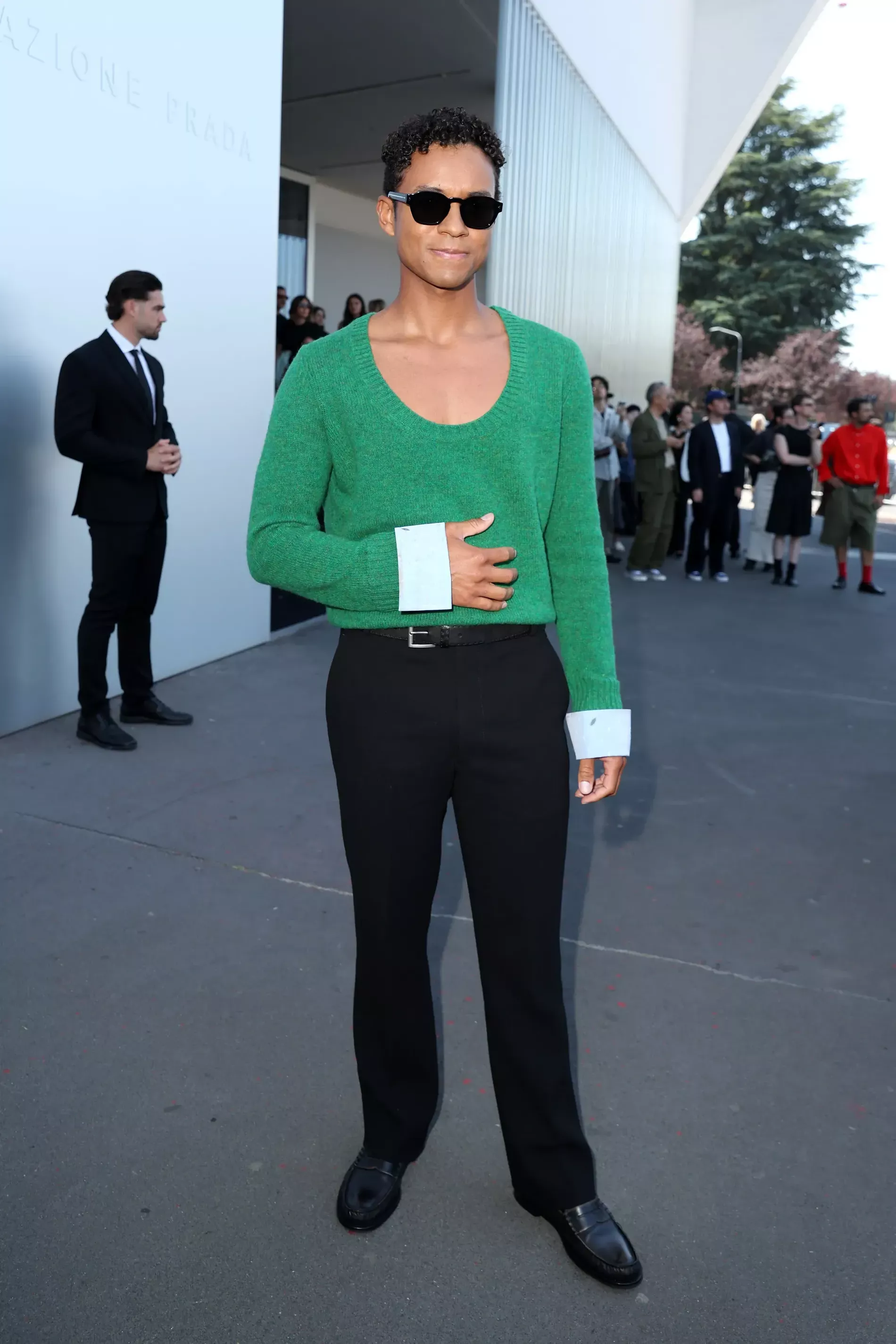 Celebrity Sightings Men’s Spring 2027 Jaafar Jackson