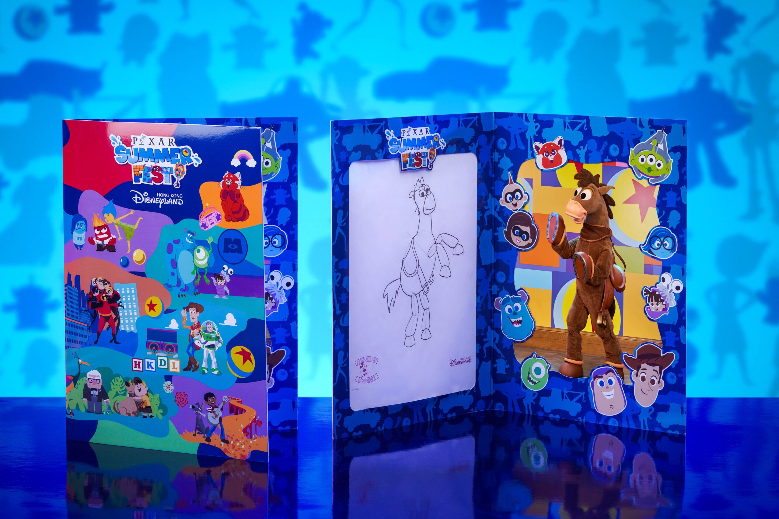 Hong Kong Disneyland has debuted a new Draw & Meet experience at their Animation Academy attraction for Pixar Summer Fest.