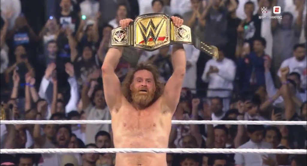 Sami Zayn wins WWE Championship