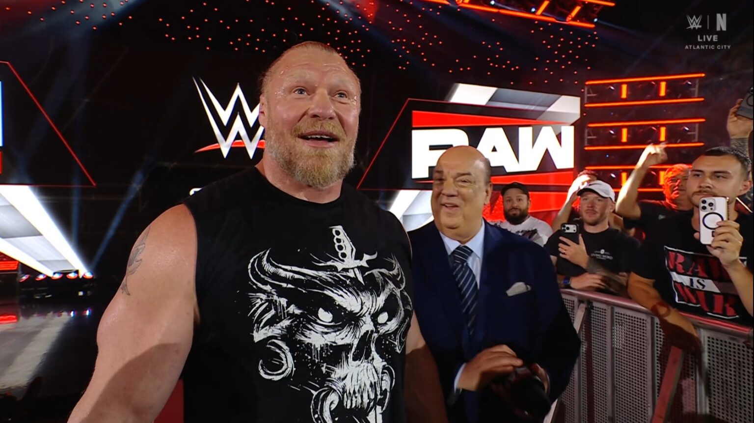 Brock Lesnar returns on WWE Raw
