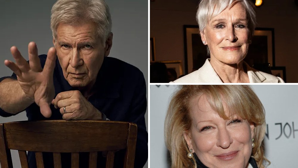 Honorary Oscars Contenders: Harrison Ford, Glenn Close, Bette Midler Honorary Oscars Contenders: Harrison Ford, Glenn Close, Bette Midler