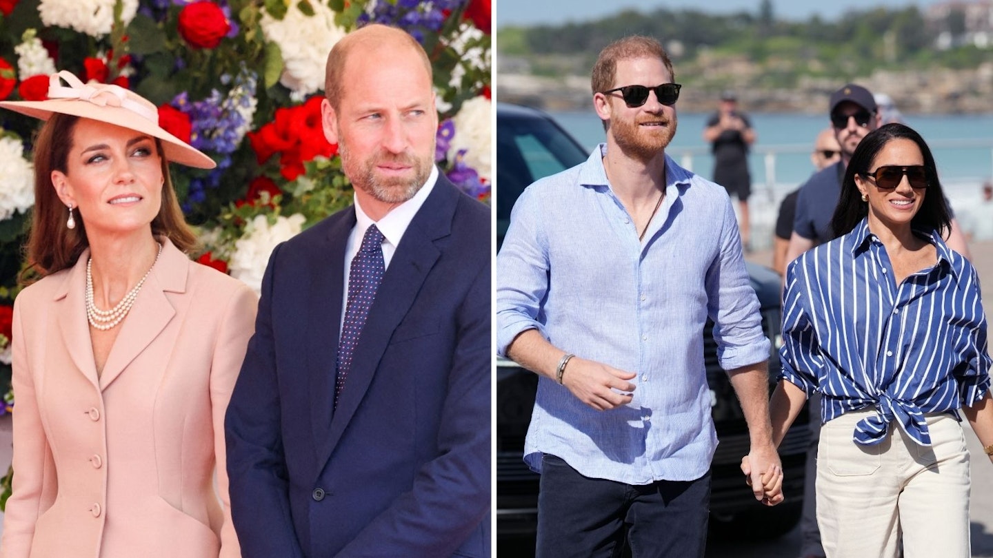 Harry Meghan Kate William drama