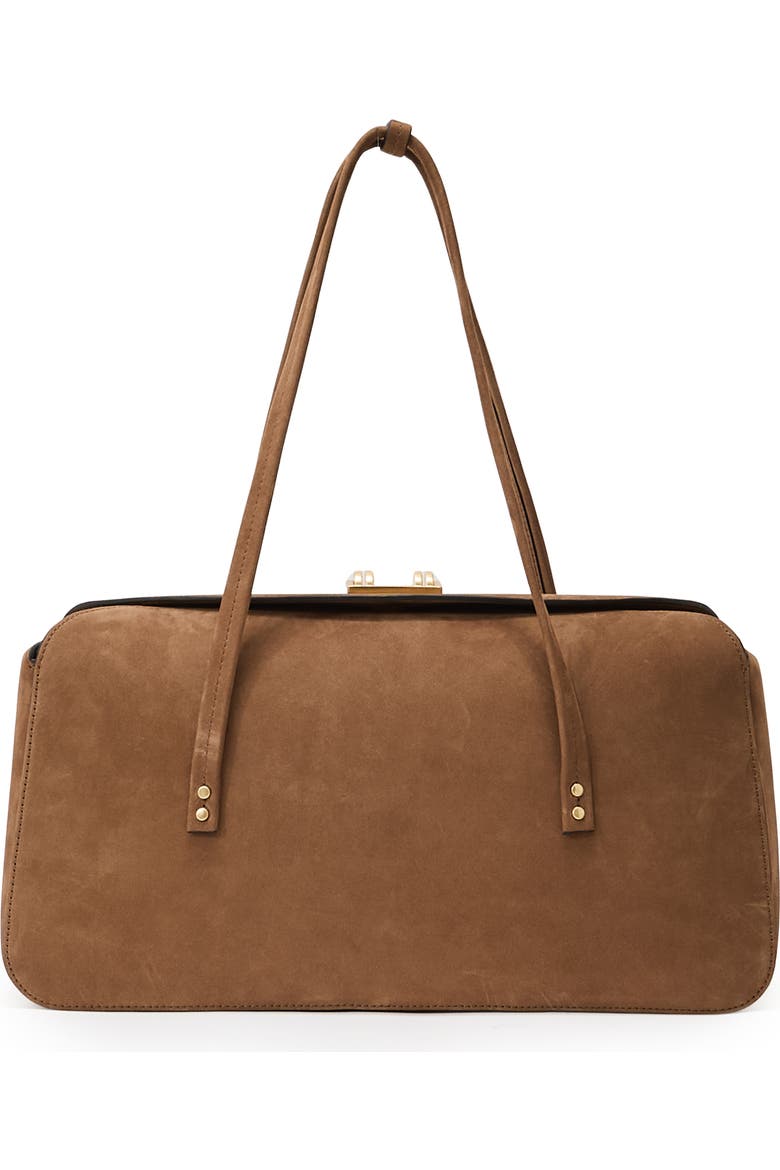 Anika Leather Bowling Bag