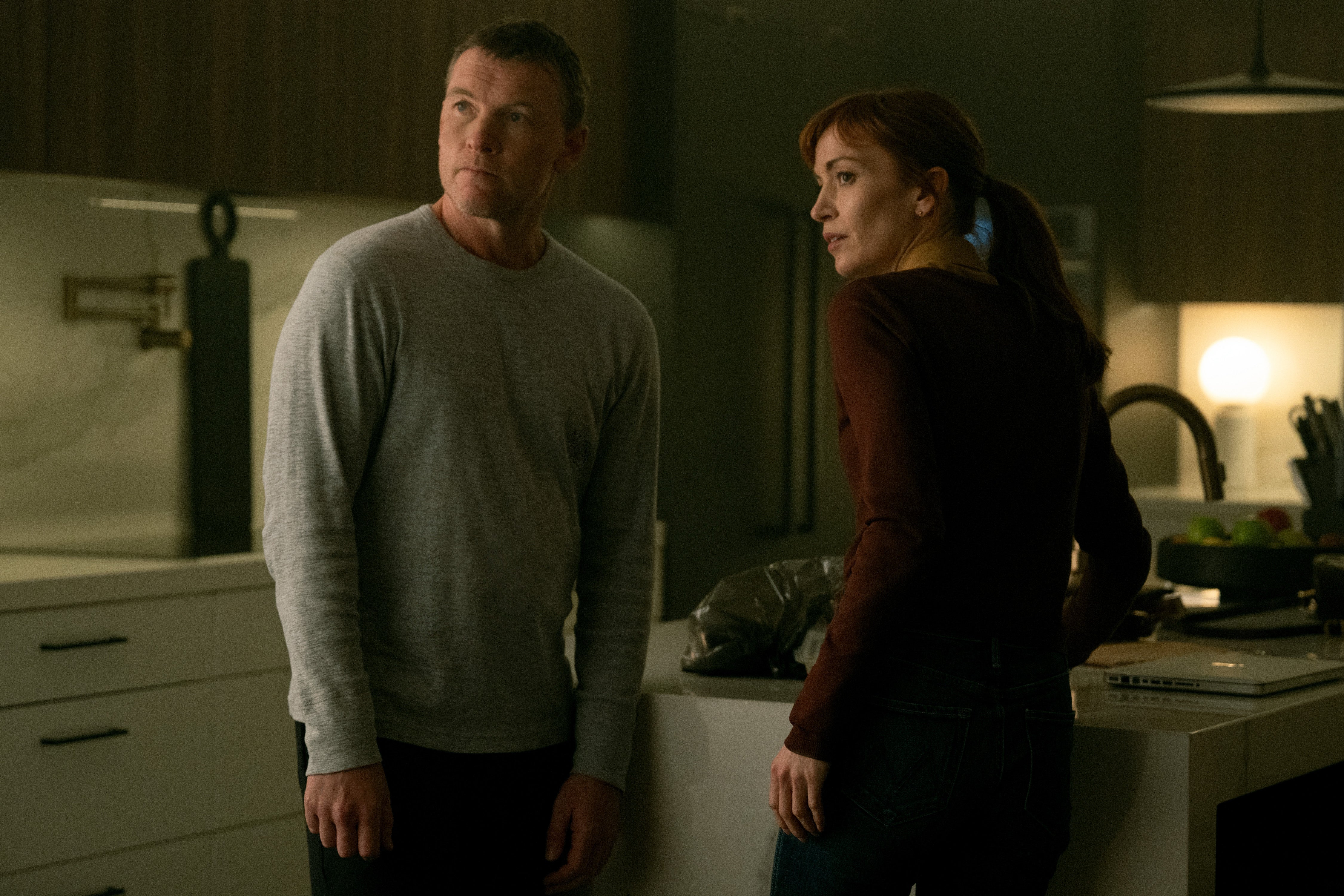 Worthington and Britt Lower in ‘Harlan Coben’s I Will Find You’