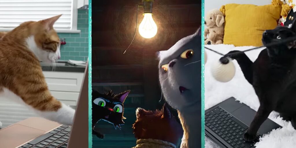 Pixar’s Gatto marketing is already on fire Images from Pixar Gatto trailer and cats' reactions to the Gatto trailer