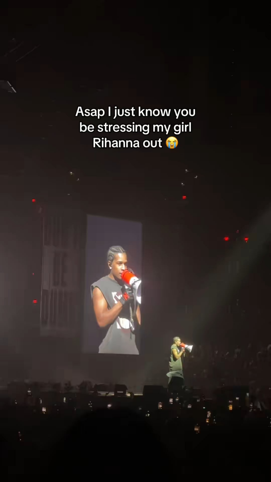 ASAP Rocky at his show in Phoenix last night: "Thank god y'all didn't know me when I was single 'cause I would've f*cked the sh*t out you if you was pretty."