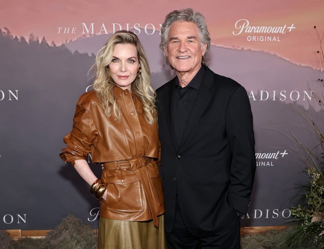Kurt Russell Tributes His ‘The Madison’ Costar Michelle Pfeiffer Kurt Russell Tributes His 'The Madison' Costar Michelle Pfeiffer