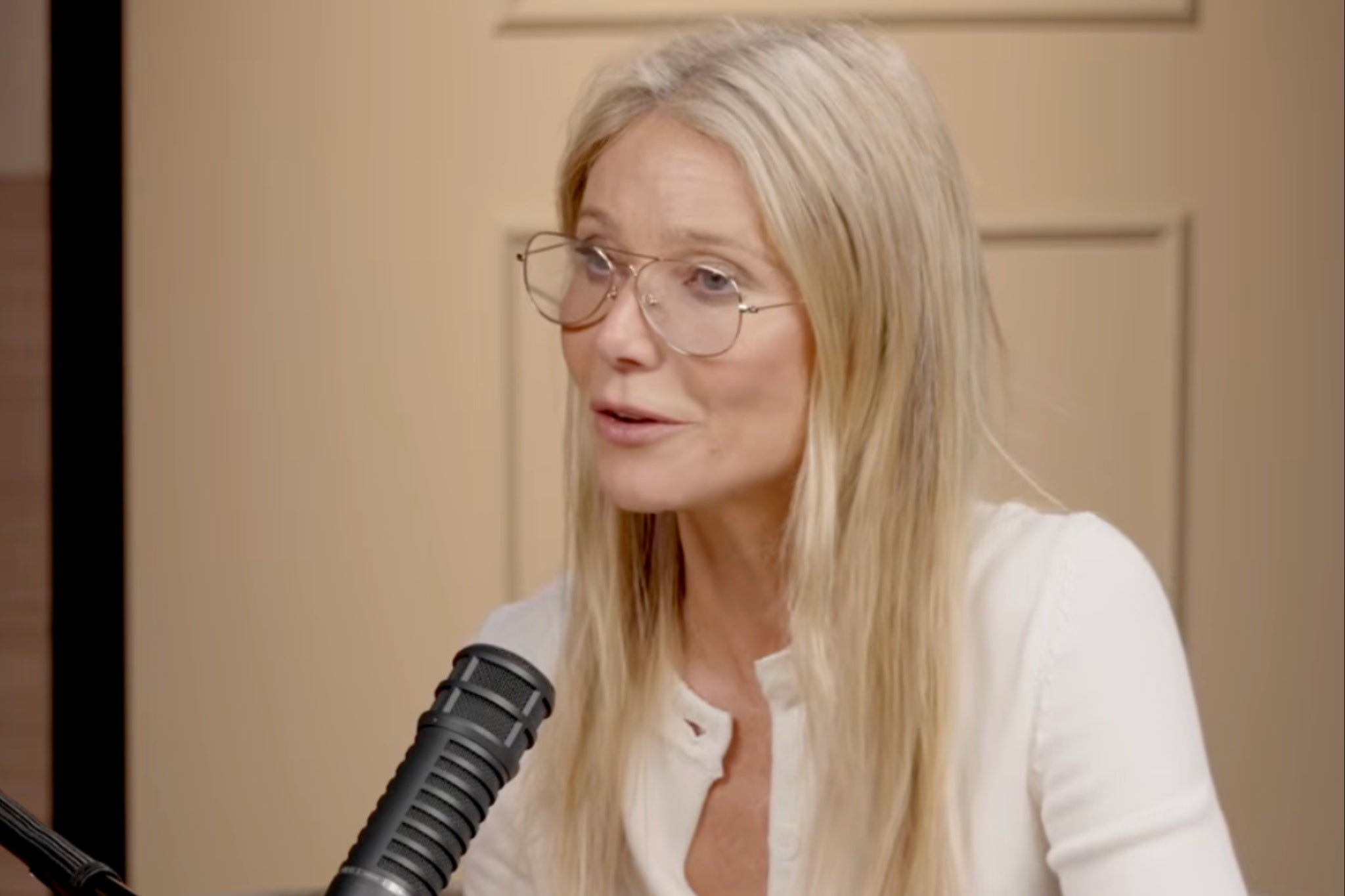 Paltrow said she identified as ‘an independent’ while discussing her political views