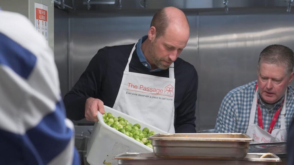 Prince William says homelessness is 'a systemic failure'