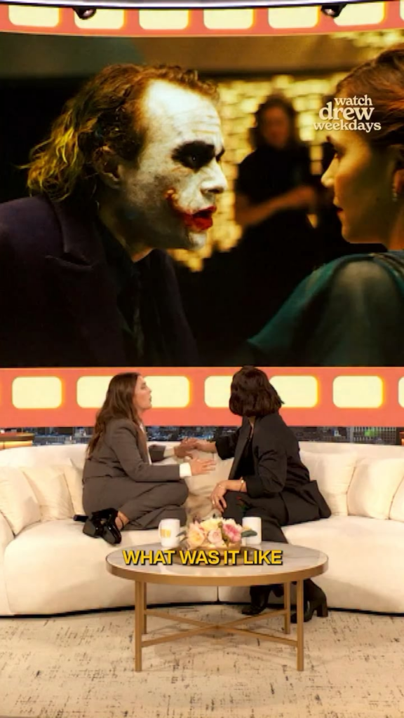 Maggie Gyllenhaal talks about working with Heath Ledger on ‘The Dark Knight’ and her brother Jake’s connection with him in after working on ‘Brokeback Mountain’