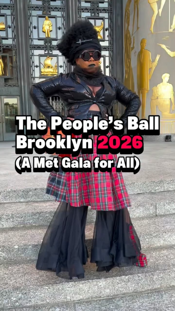 Some of the looks from the 2026 People’s Ball, a “Met Gala For All” free event held annually at the Brooklyn Public Library that showcases the diverse fashion styles that make up New York City