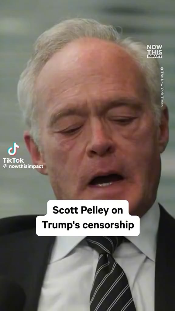 Scott Pelley talks about reporting from war zones and being shot at, things the Donald Trump has never done. He then gets emotional saying there can be no democracy without journalism.