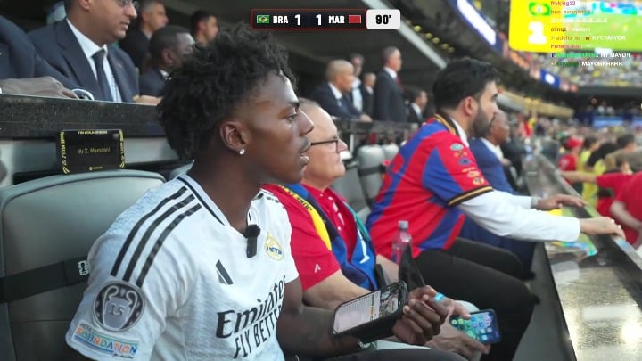 IShowSpeed had no idea he was sitting next to NYC Mayor Zohran Mamdani, but he immediately went in for a handshake once he found out who he was at the World Cup game.