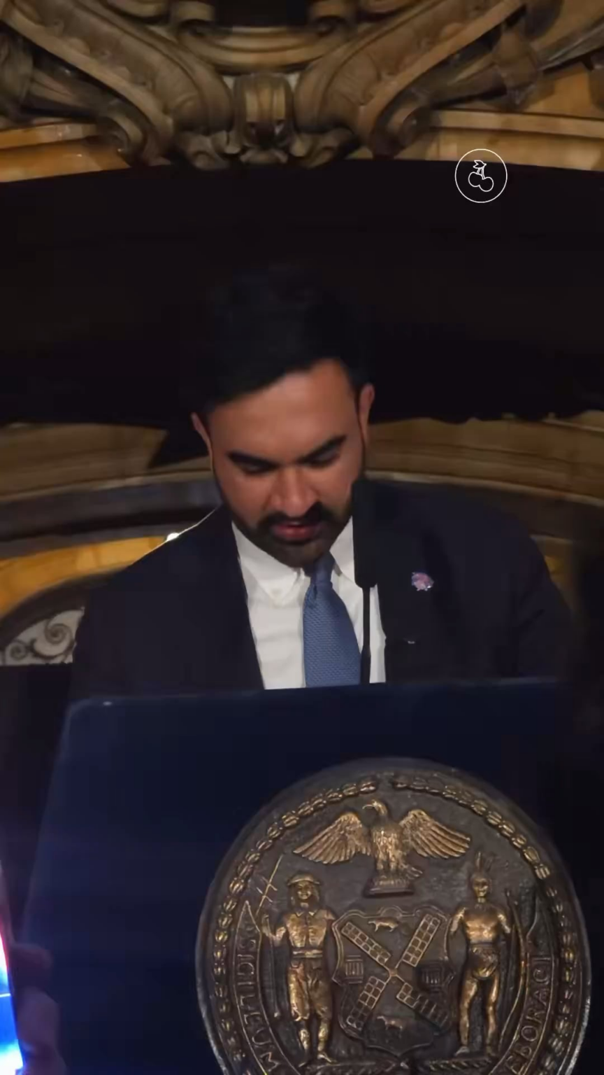 Zohran Mamdani on NYC’s newly established Office of LGBTQIA+ Affairs at his Mayor Pride Party :>