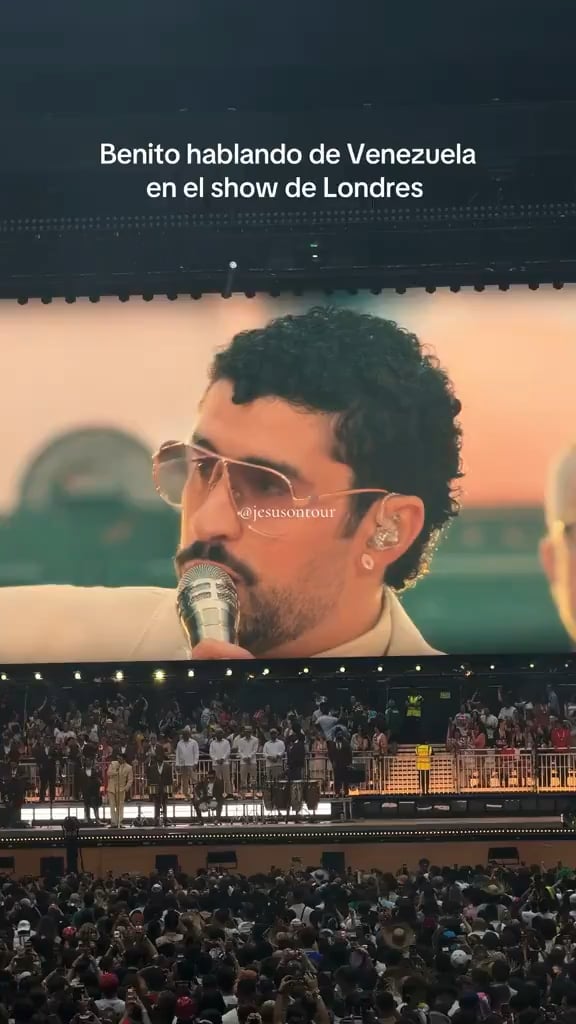 Bad Bunny speaks about the devastating earthquake in Venezuela and sends solidarity and love.