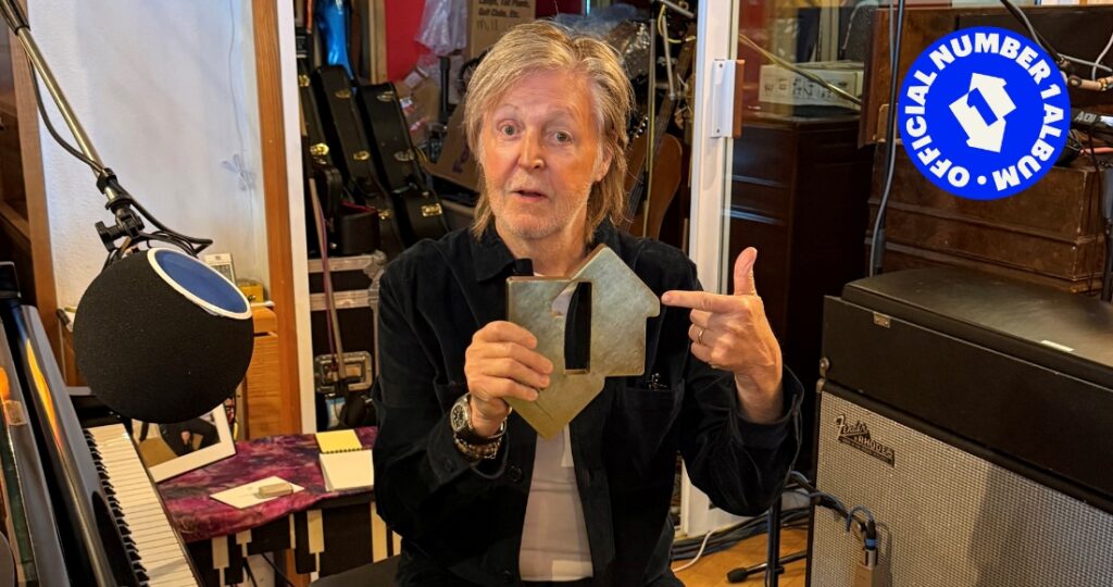 Paul McCartney extends his lead as the most successful albums act of all time on the Official Chart with The Boys of Dungeon Lane TikTok icon