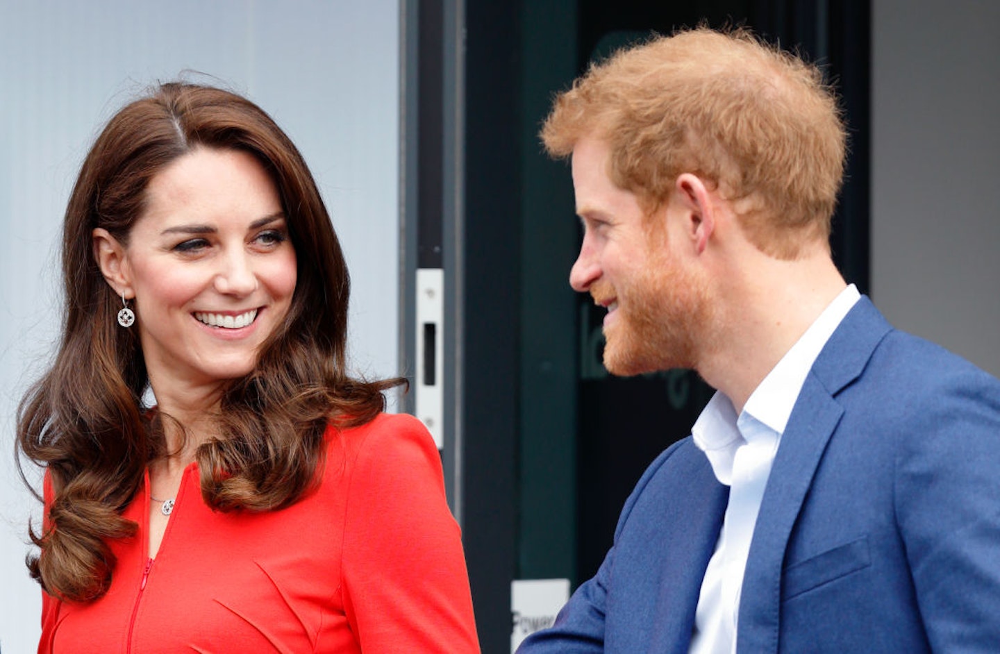 Duchess of Cambridge and Prince Harry attend the official opening of The Global Academy in support of Heads Together on April 20, 2017