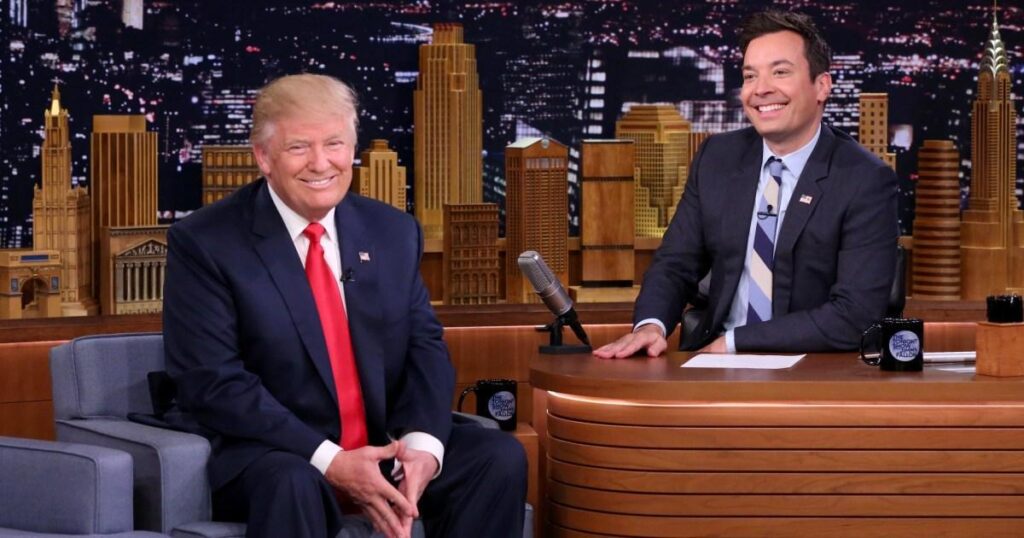 Jimmy Fallon’s Conor McGregor backlash reminds viewers of ‘hair tussle’ Donald Trump interview