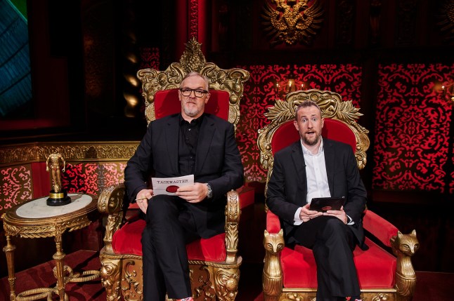 Greg Davies And Little Alex Horne