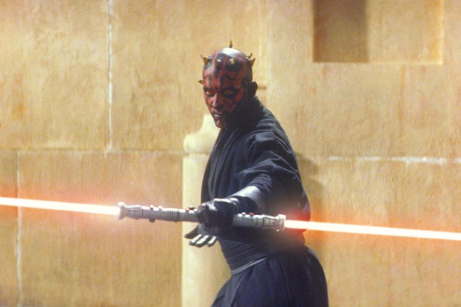 Editorial use only. No book cover usage. Mandatory Credit: Photo by Lucasfilm/Kobal/Shutterstock (5886239cf) Ray Park Star Wars Episode I - The Phantom Menace - 1999 Director: George Lucas Lucasfilm USA Scene Still Scifi Episode I / 1 Star wars: ?pisode 1 - La menace fant?me