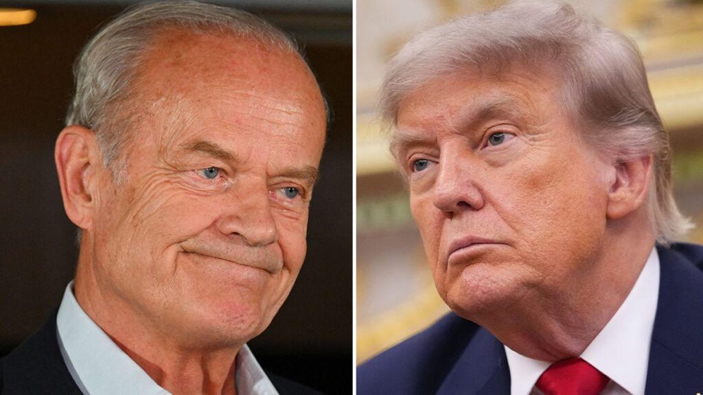 Kelsey Grammer branded a 'rubbish person' as he meets with Donald Trump
