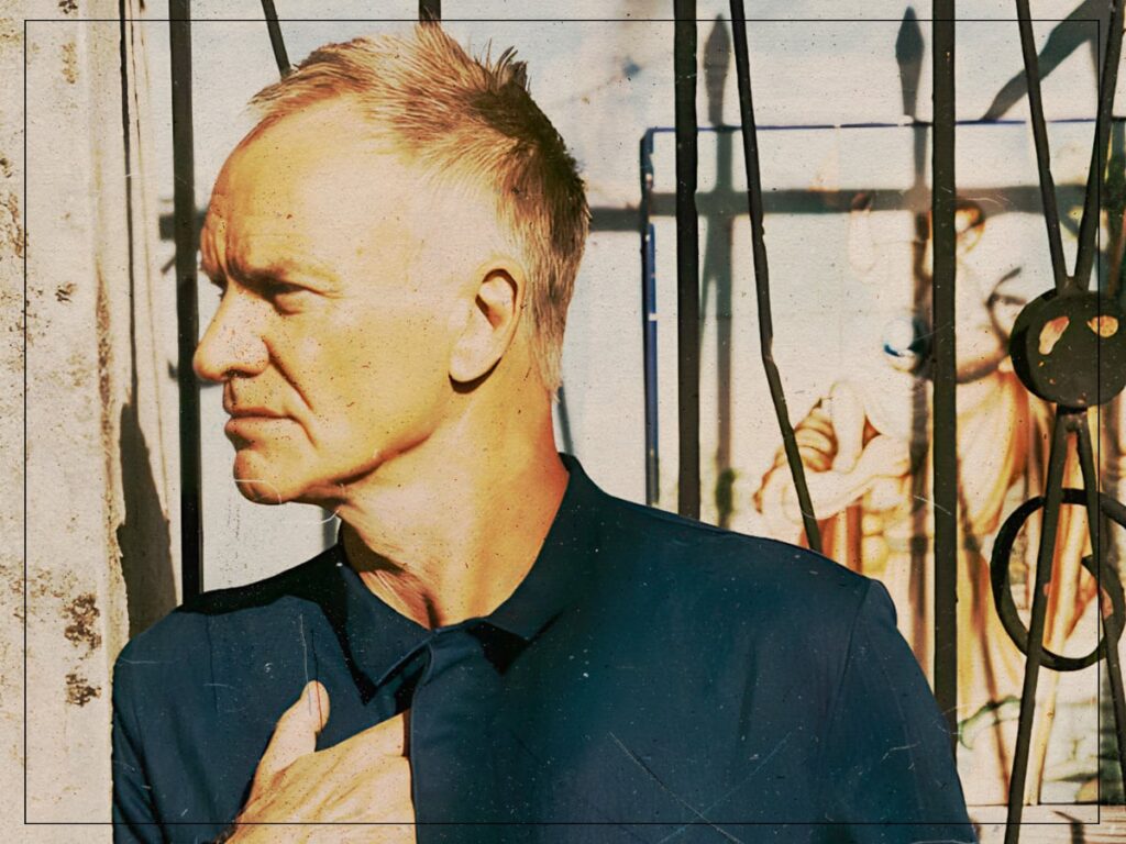 The musician Sting thought was on another planet to everybody else