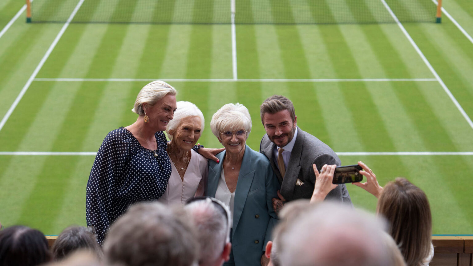 Beckham joins star-studded Royal Box on Day 1 – Wimbledon Beckham joins star-studded Royal Box on Day 1 - Wimbledon