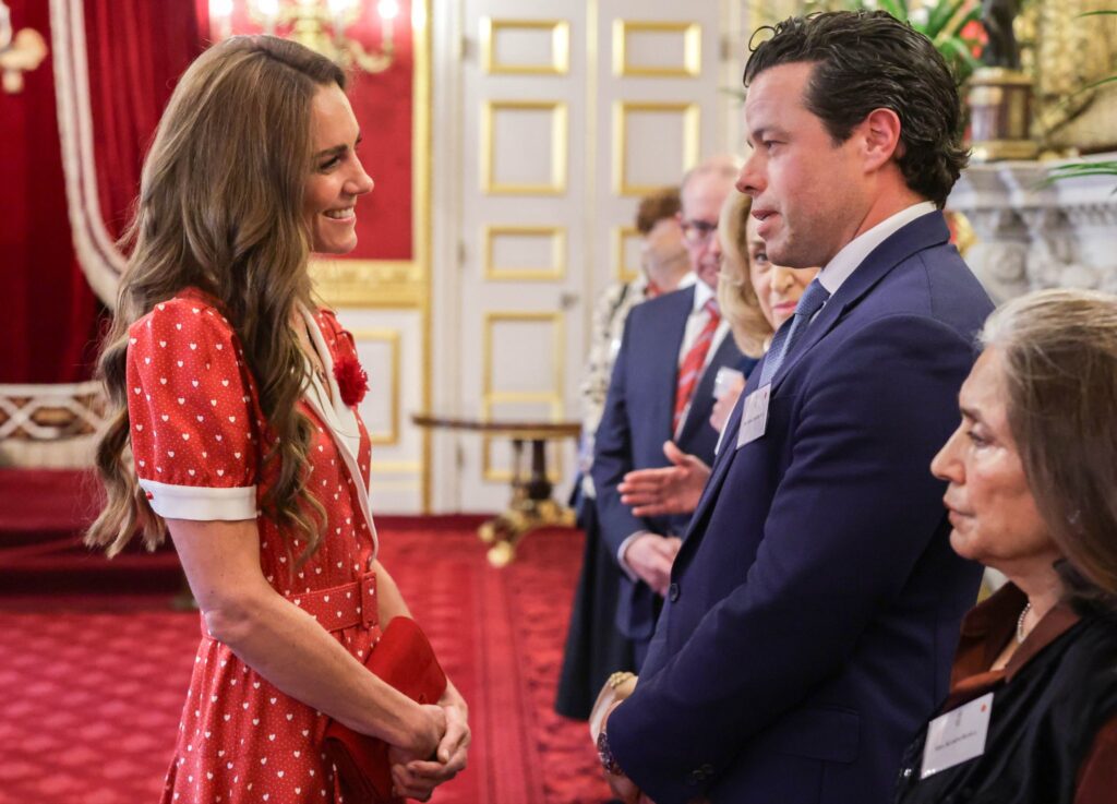 The Princess of Wales surprises at Palace