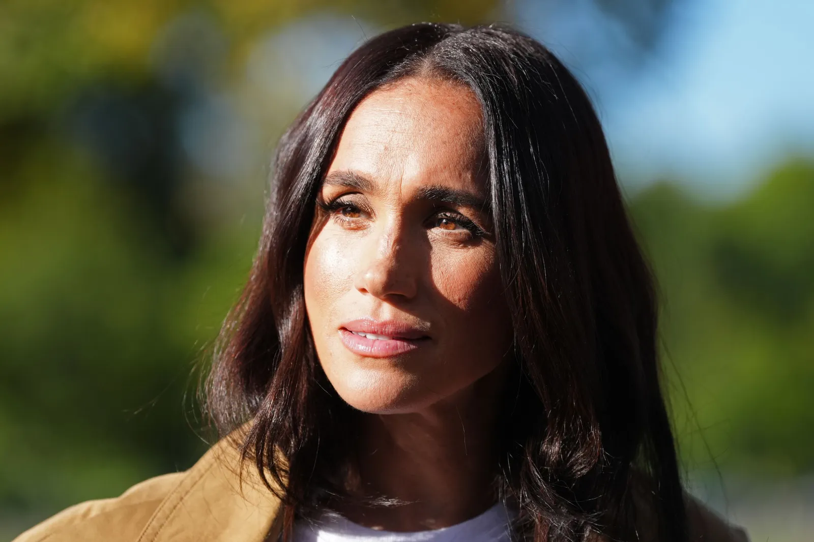 Meghan Markle takes part in a Scar Tree Walk during a visit to Melbourne, Australia, on April 16, 2026.