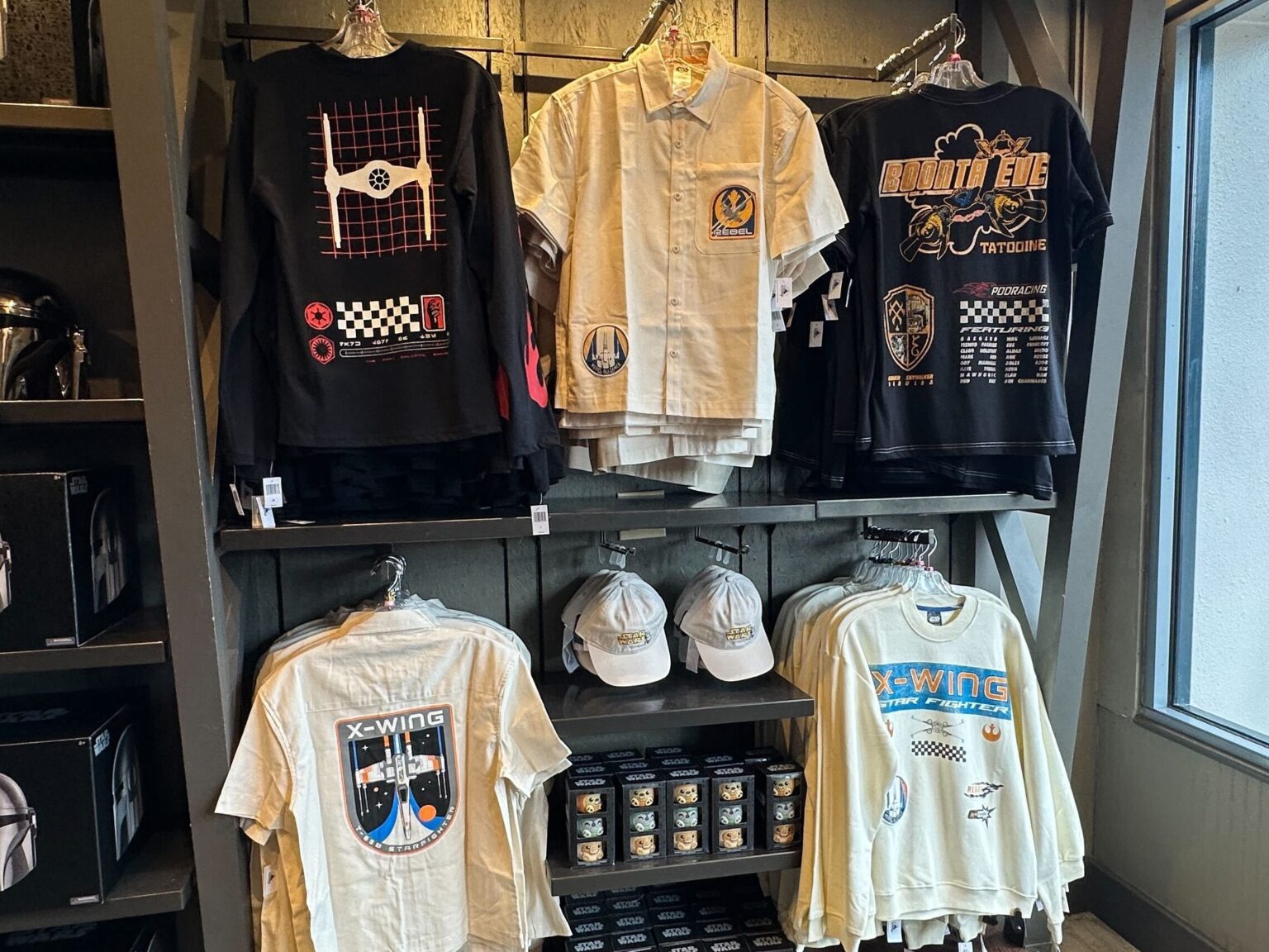 Pilots, podracers, and Imperial loyalists can all enjoy their choice of these three new apparel options at Walt Disney World.