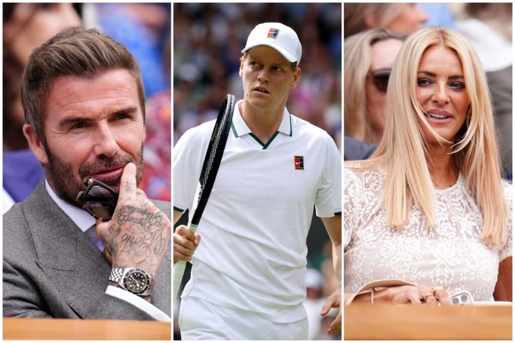 Celebrities join fans at sun-kissed Wimbledon as second Brit pulls out - live - London Evening Standard