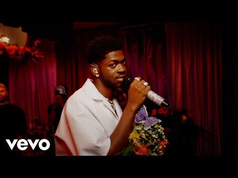 Lil Nas X covering Jolene, 2021, in the BBC Radio 1 Live Lounge