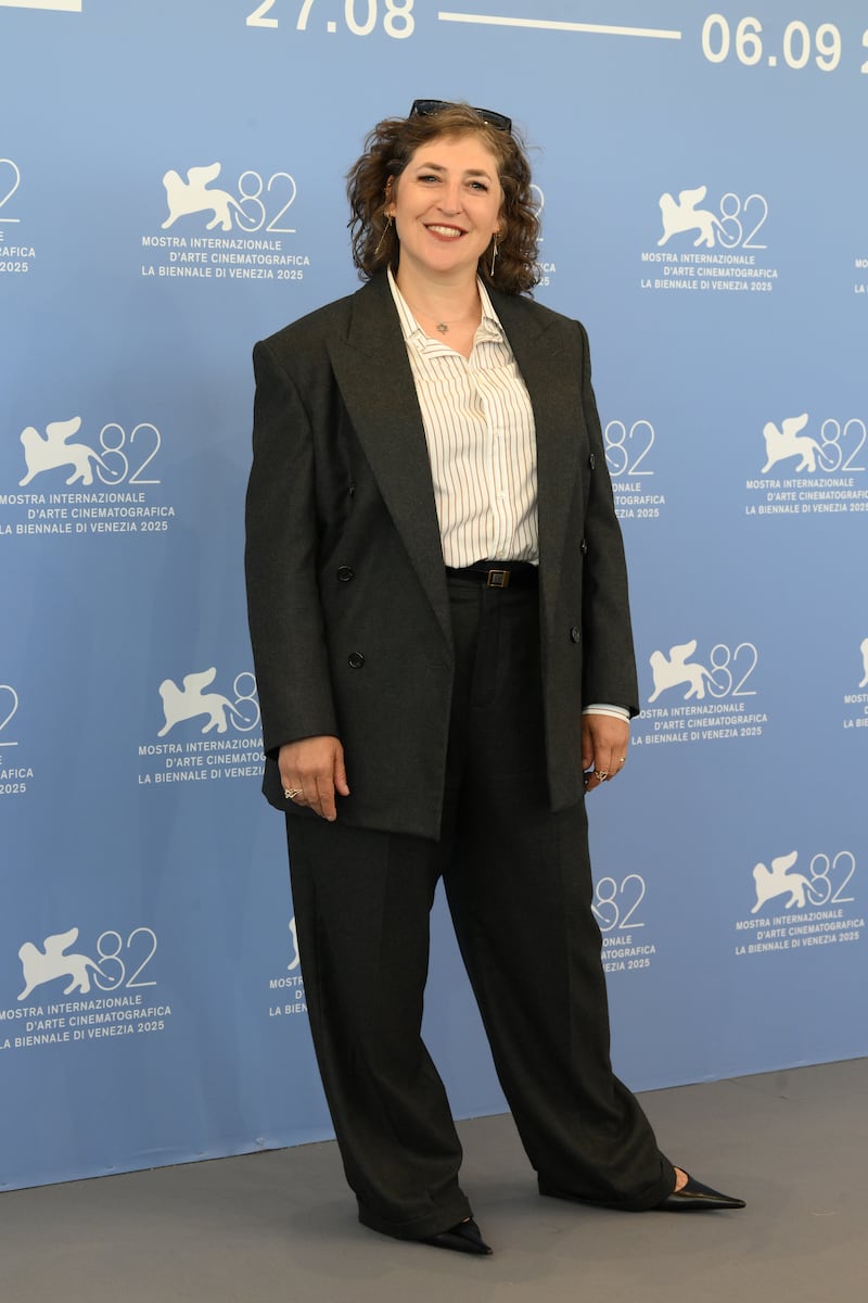 Mayim Bialik was advised to try GLP-1 medication by three different doctors. Pictured here at the 82nd Venice International Film Festival in 2025.