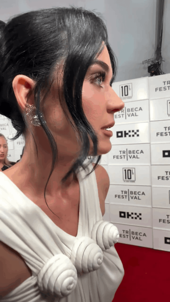 Katy Perry at the red carpet for Tribeca Film Festival