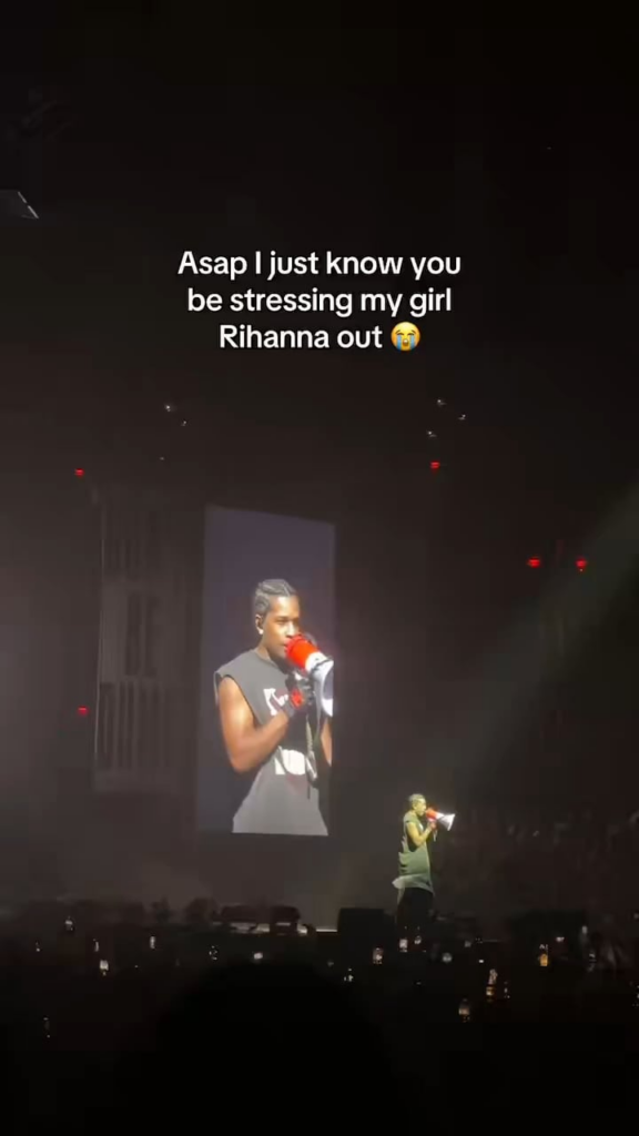 ASAP Rocky tells female fans at his Arizona show last night: "Thank God y'all didn't know me when I was single cause I would've fucked the shit out of you"