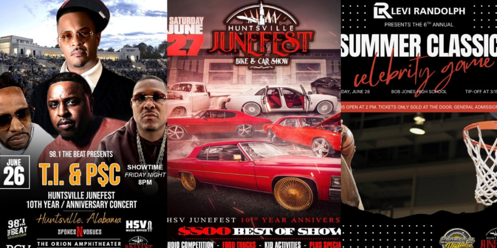 JuneFest marks 10 years with T.I. concert, car show, and celebrity basketball game in Huntsville