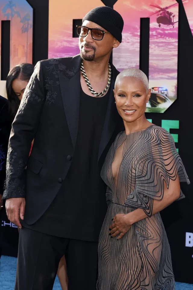Will Smith and Jada Pinkett Smith attend Los Angeles premiere of 'Bad Boys: Ride or Die' on May 30, 2024.Credit: Getty Images
