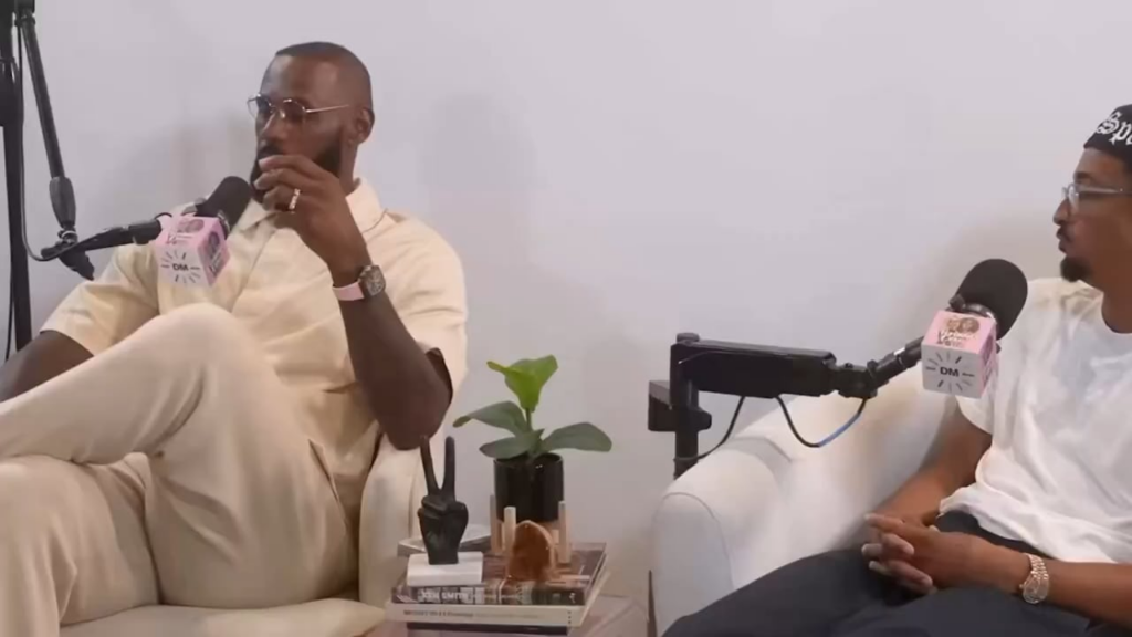 Lebron James says he could not have a stay at home woman: “Just coming home and seeing somebody sitting on the couch every day just chilling, that wouldn't float for me”