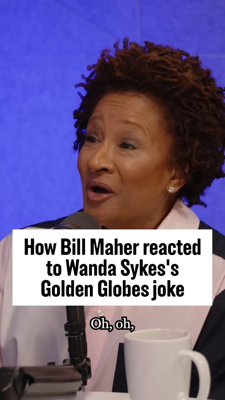 Wanda Sykes response to Bill Maher when he confronted her over joke: "We need less of this!"