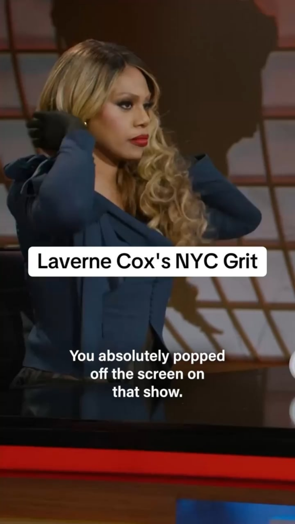 Laverne Cox Calls Out J.Lo on New Yorker status