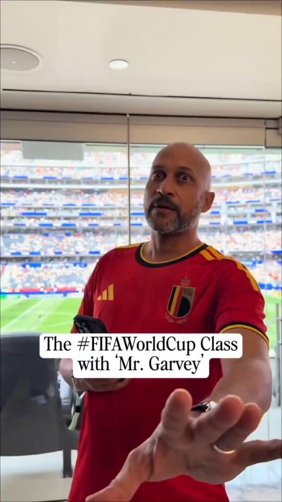 Keegan Michael recreated the name sketch from Key & Peele with the names of football players from the World Cup