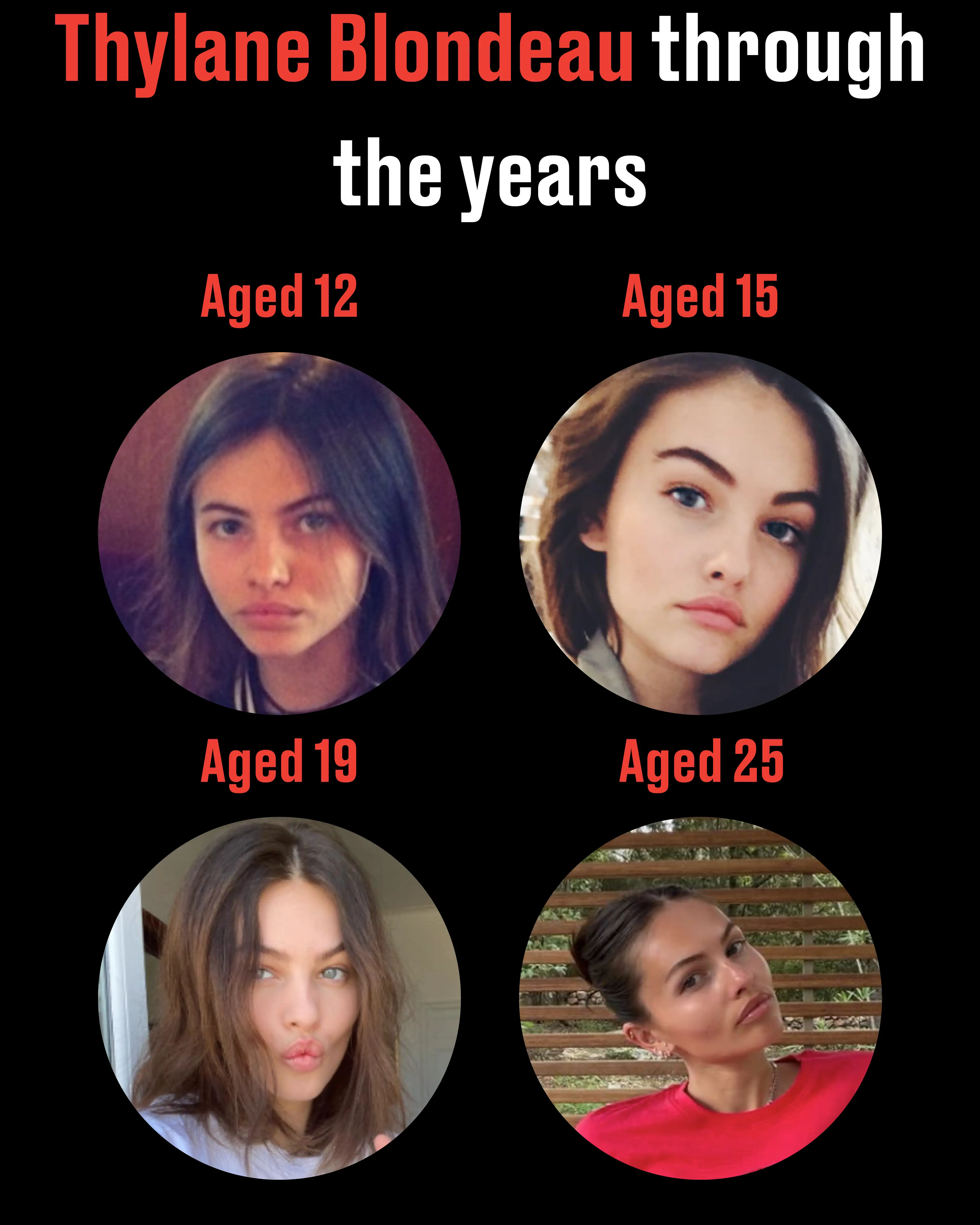 She has modelled since she was four years old (LADbible/Instagram/@thylaneblondeau)
