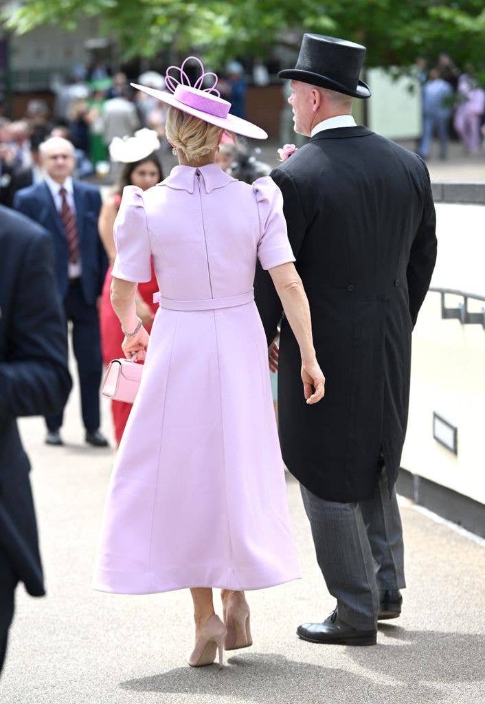 Zara Tindall and Mike Tindall attend day one of Royal Ascot 2026