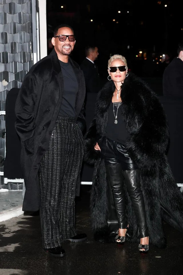 Will Smith and Jada Pinkett Smith in Paris, France, on January 21, 2026.Credit: Getty Images