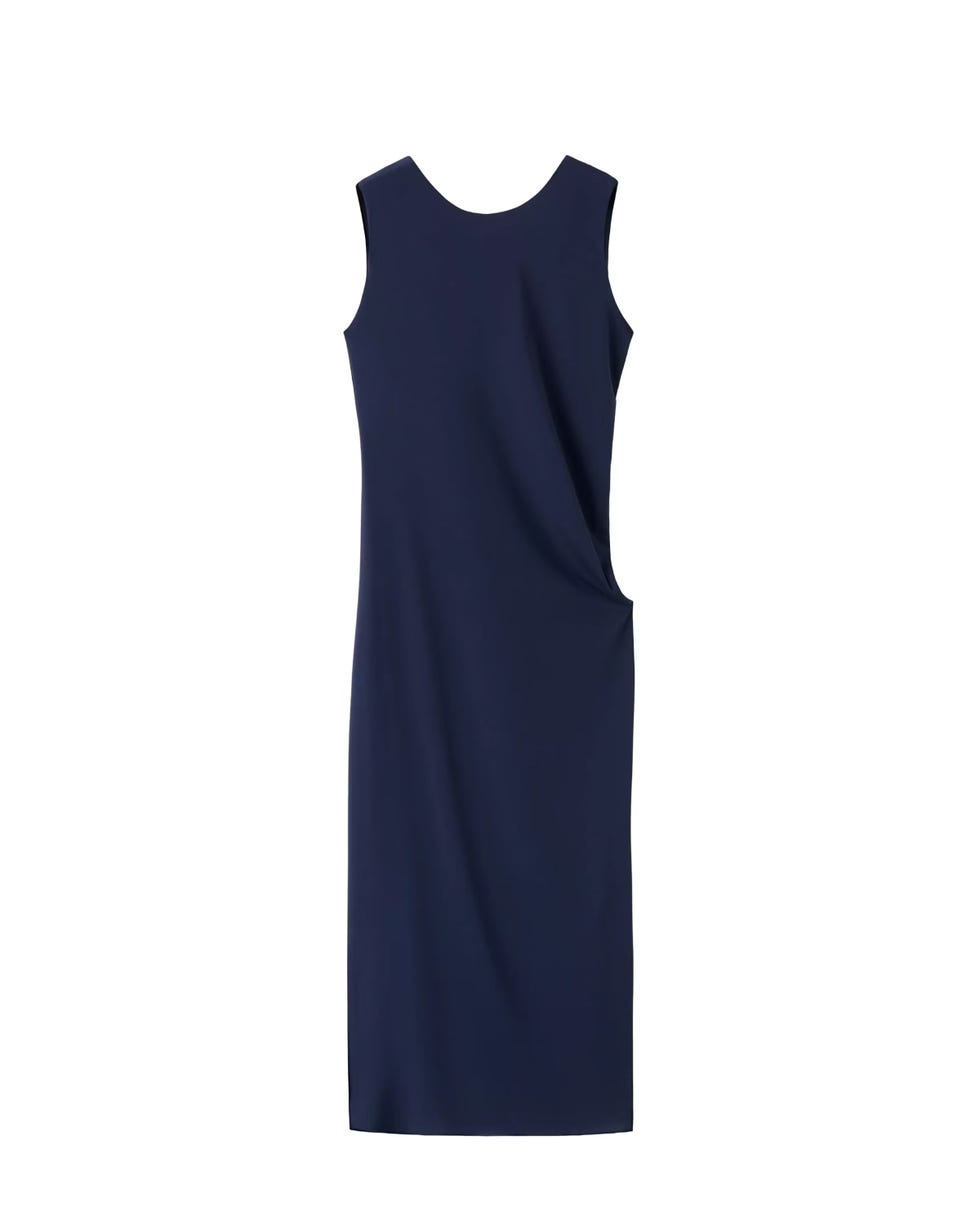 Asymmetric Open Back Dress