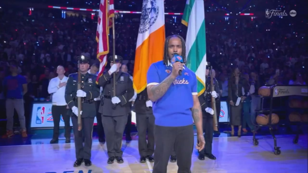 Trump was booed at the NBA Finals when shown on screen during the national anthem.