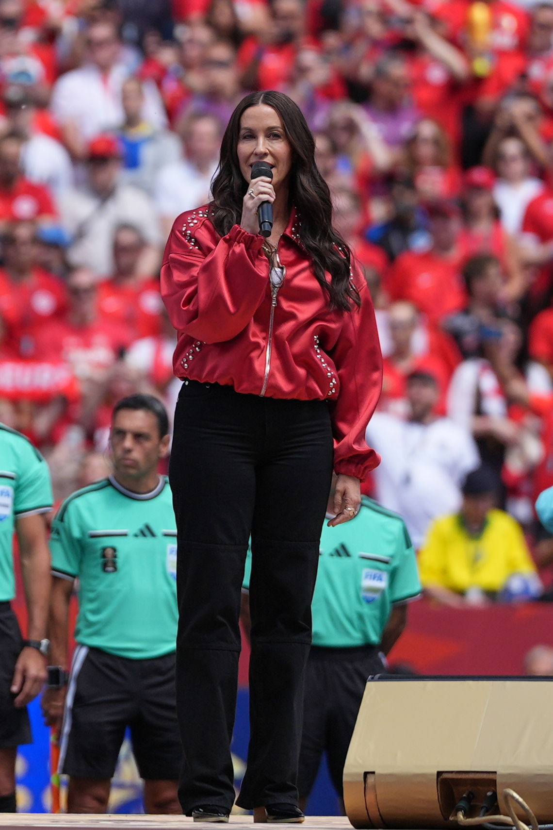 Alanis Morissette, celebrities attending the World Cup Group Stage 2026