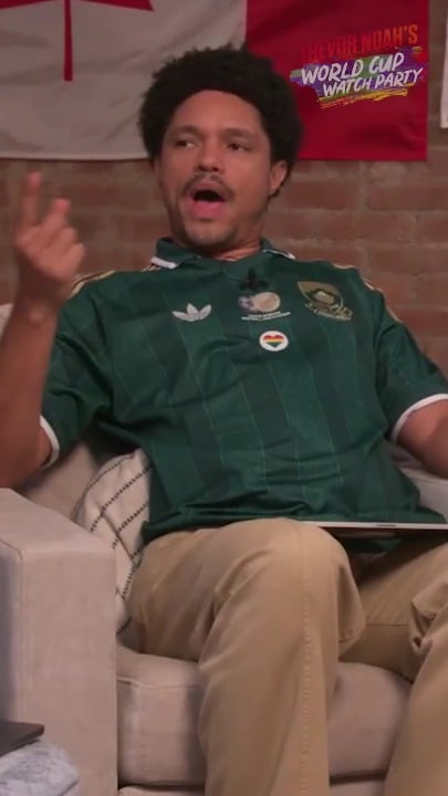 Trevor Noah pointing out bias in FIFA world cup