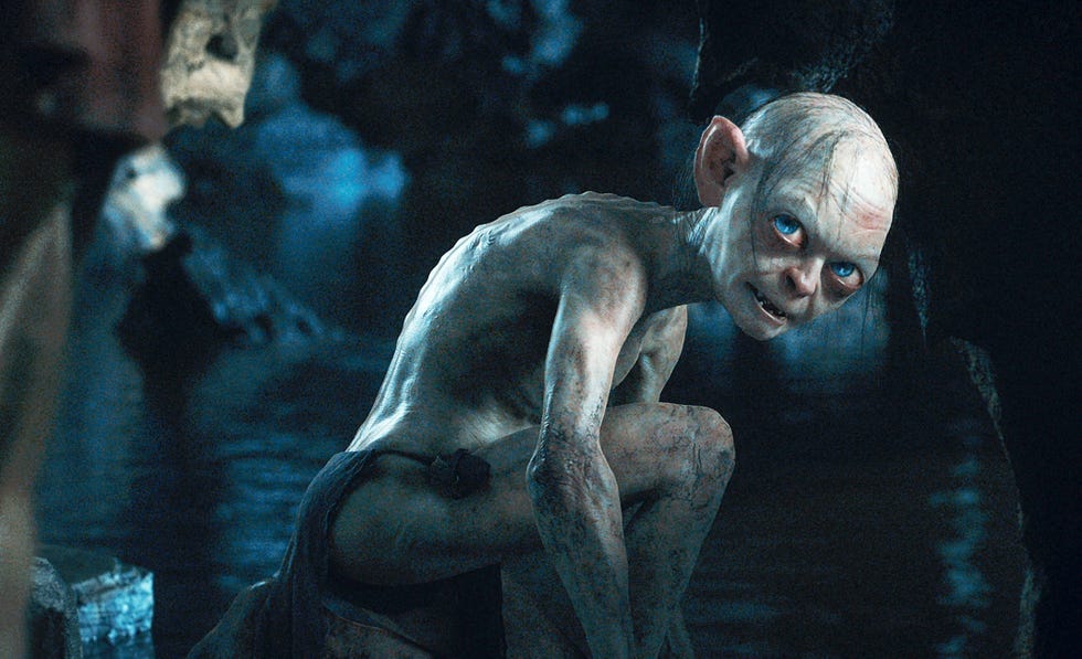 Andy Serkis' Gollum, The Hobbit: An Unexpected Journey andy serkis gollum, the hobbit an unexpected journey
